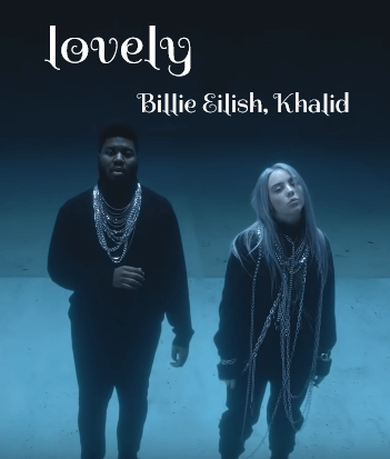 BILLIE EILISH-LOVELY (LYRICS) FT.KHALID #mtvibes 